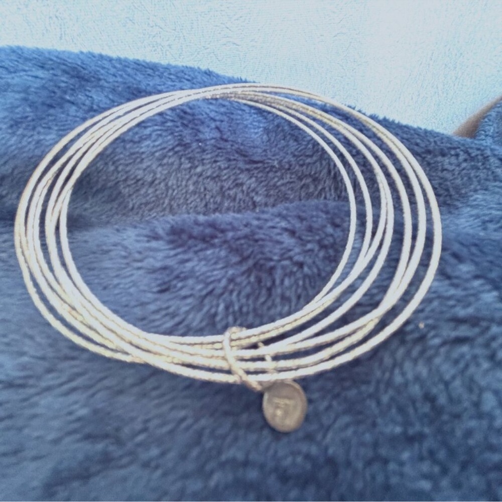 Silpada Silver bracelets.